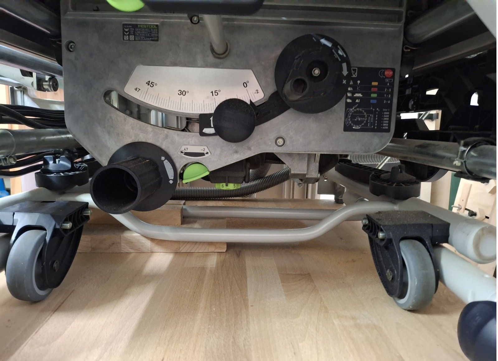 Festool CS 70 EBG-set PRECISIO Tischzugsäge