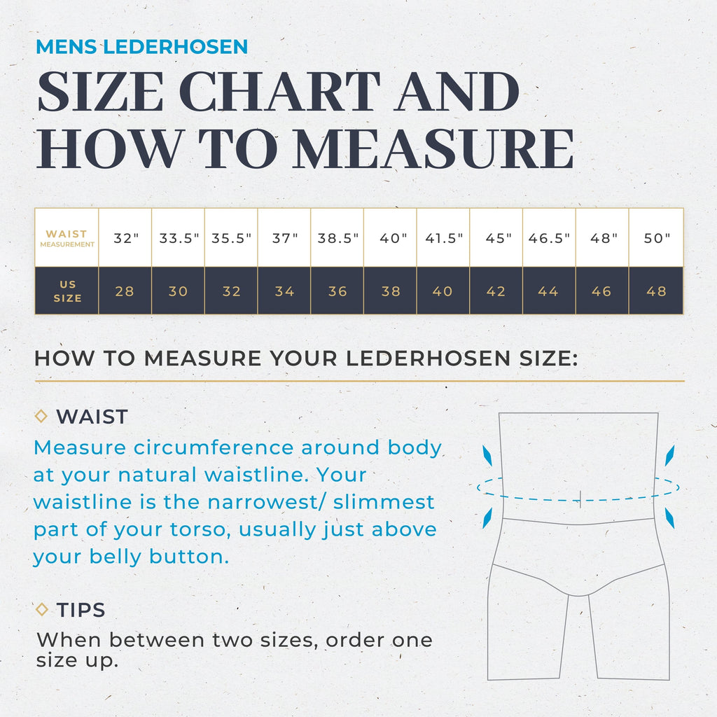 Goat Lederhosen Men Short Light