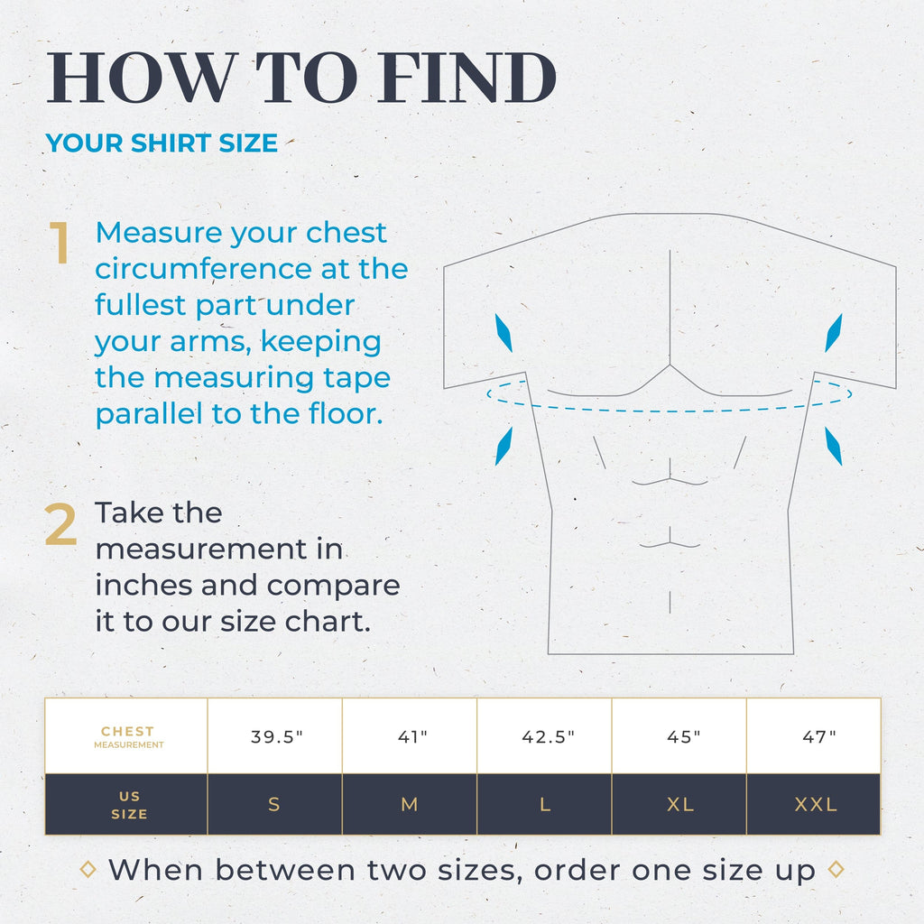 Shirt Men Classic Checkered Blue