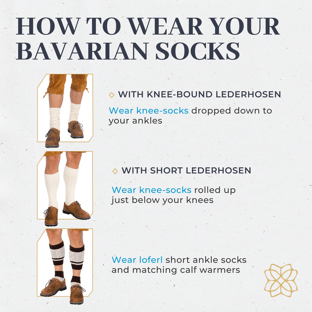 Socks Men Loferl Brown Heather White