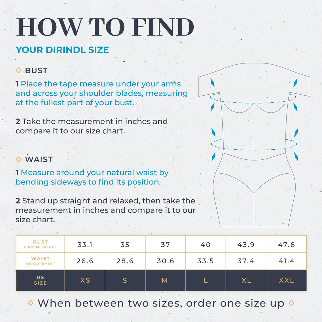 Women's German Dirndl Dress Green Gold