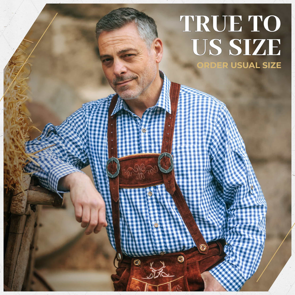 Shirt Men Classic Checkered Green