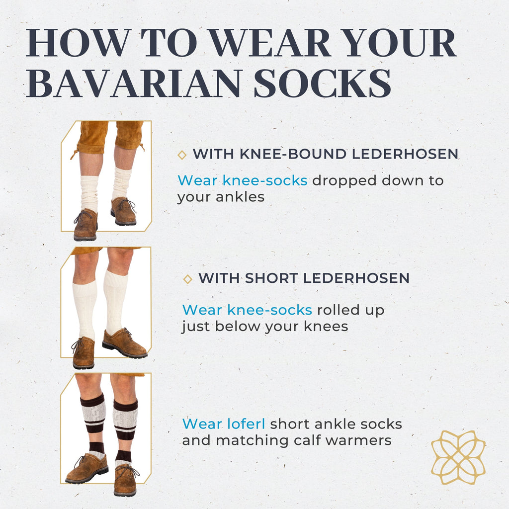 Socks Men Loferl White