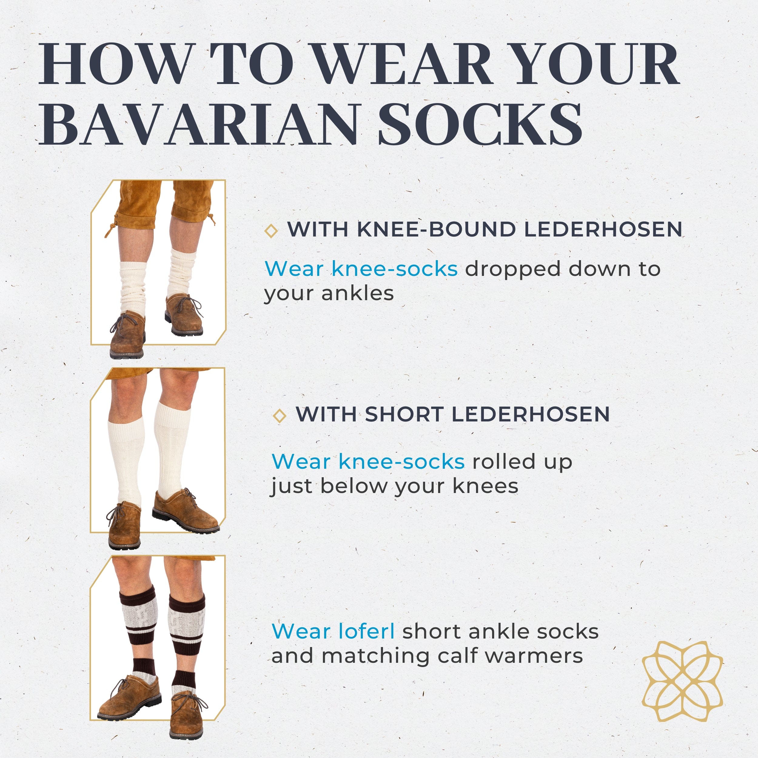 Socks Men Loferl White